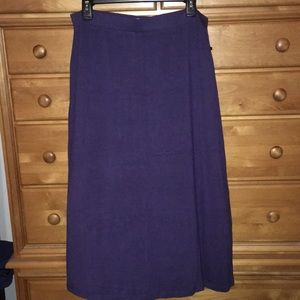 NWT Purple Jockey knit skirt size Medium